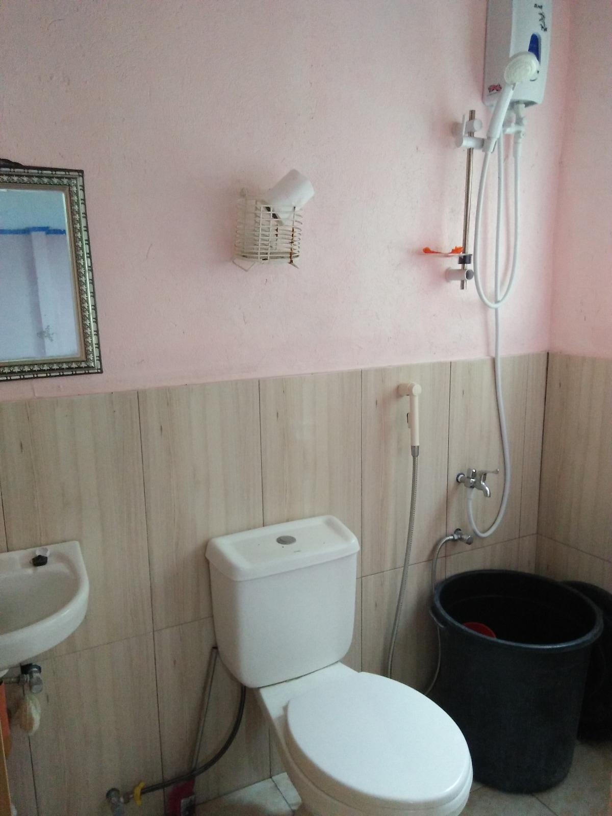 Private bathroom with modern fixtures